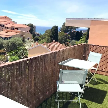 Nice Apt With Balcony Close To The Beach Apartman Six-Fours-les-Plages